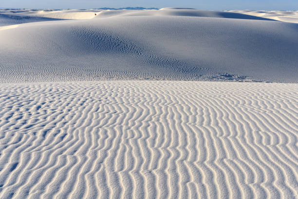 istock Ripple patterns in gypsum sand dunes, White Sands National Monument New Mexico 1147819003
