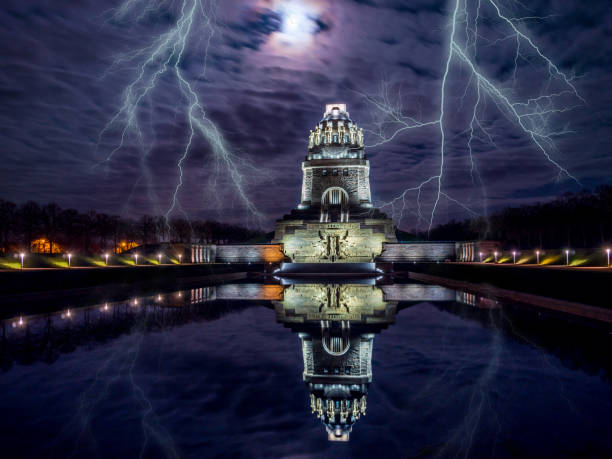 Thunderstorm over the \