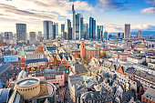 istock Skyline of downtown Frankfurt am Main Germany 1147822631