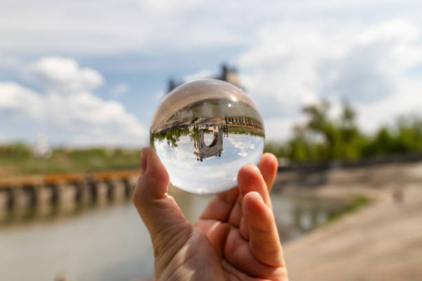 istock Arch gateway shipping Volga-don canal 1147824040