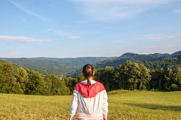 Girl on the meadow