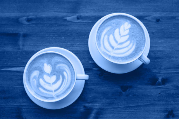istock Two cups of cappuccino 1147829666