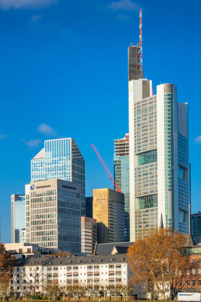 istock Financial district in Frankfurt am Main Germany 1147833622
