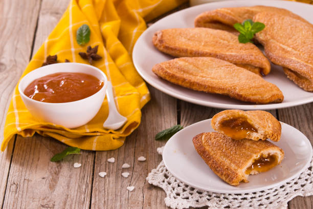 istock Florentines sweet puff pastries. 1147835080