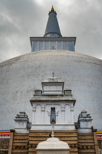 istock Central part of White stupa, 1147838730