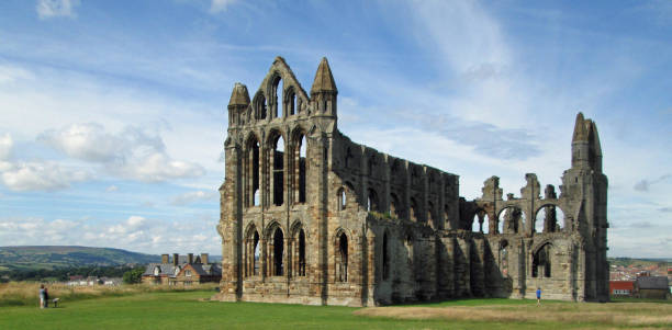 istock Ruined Abbey at Whitby, North Yorkshire, against a dramatic sky 1147841638