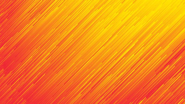Dynamic Flow Lines Orange Yellow Abstract Background Dynamic Flow Bright Vivid Orange Red Gradient Lines Abstract Background In Ultra High Definition Quality. Digital Glitch Conceptual Art Illustration extreme sports technology stock illustrations