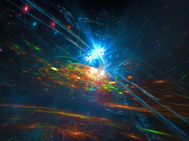 istock Abstract cosmos background with stars and galaxy - digitally generated image 1147846714