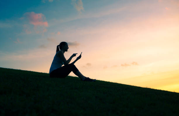 istock Woman texting on her smartphone 1147846809
