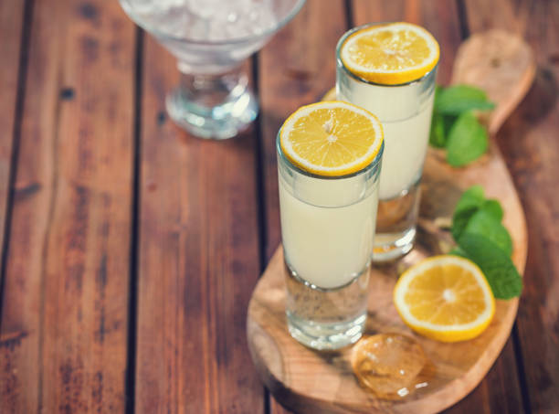istock Italian Limoncello,Traditional Liqueur With Lemons 1147846991