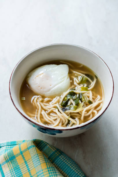 istock Homemade Japanese Ramen Noodle with Poached Eggs. 1147848239