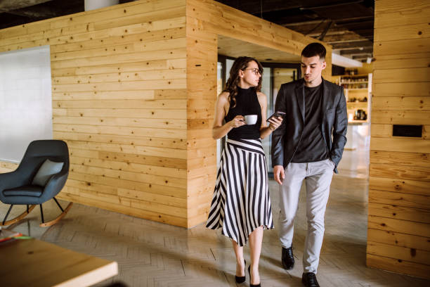 istock Presenting Her Ideas to colleague 1147854179