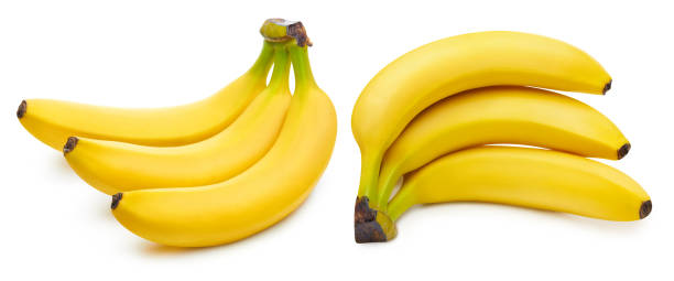 istock Bunch of bananas isolated 1147854184