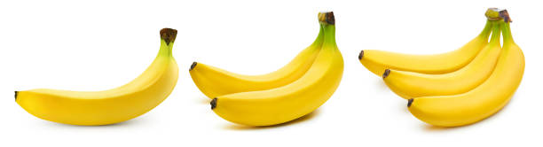 istock Bunch of bananas isolated 1147856193
