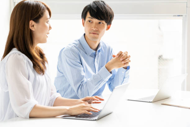 istock portrait of young asian group in office 1147879939