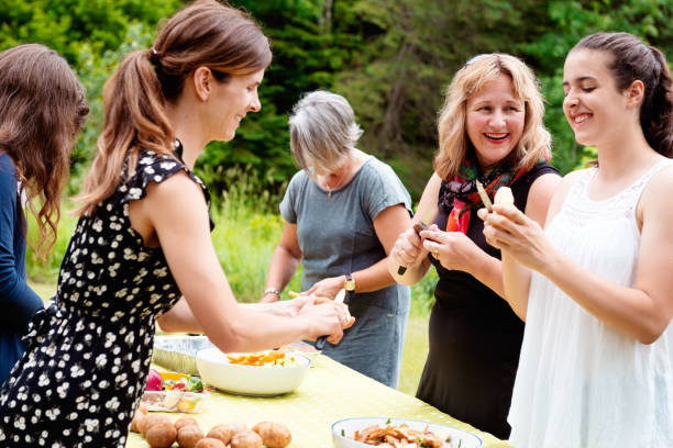 istock Summer barbecue with multi-generational family 1147881572