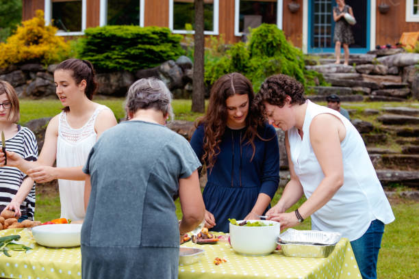 istock Summer barbecue with multi-generational family 1147881675