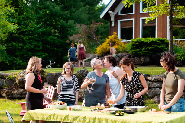 istock Summer barbecue with multi-generational family 1147882382