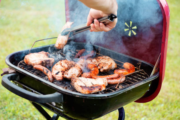 istock Summer barbecue with multi-generational family 1147882559