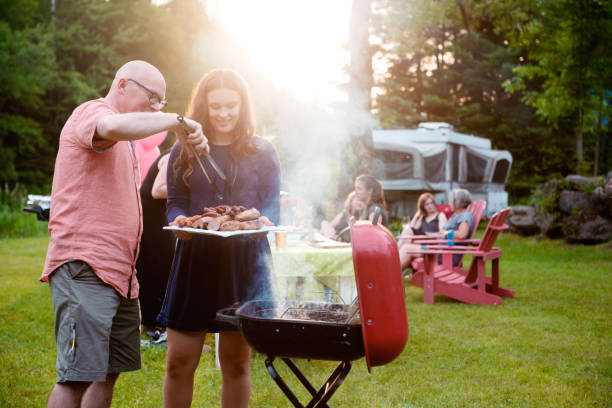 istock Summer barbecue with multi-generational family 1147883291