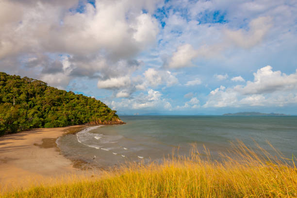 istock View point from top of mountain for see the beach 1147897217