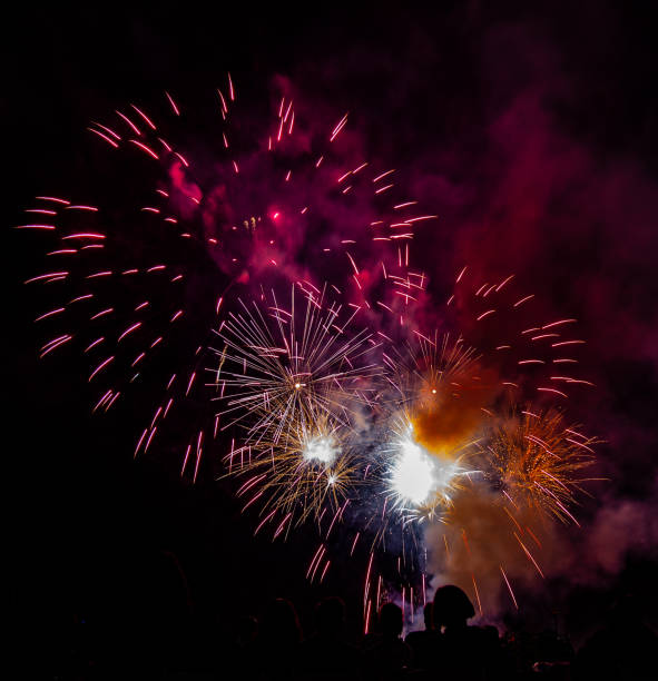 istock Large fireworks celebration, Abbotsford Airshow 1147916895