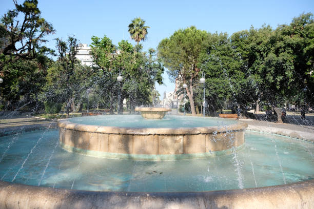 istock Old two-level fountain. Bari ,Italy 1147919231