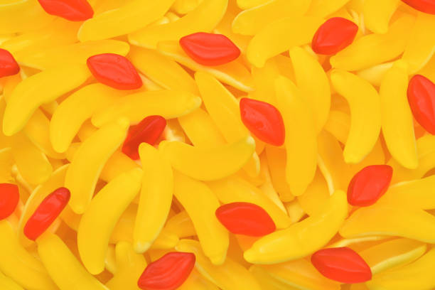 istock Assorted gummy candies. Top view. Jelly  sweets. 1147923295