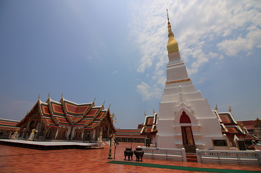 Temple at Sakon Nakorn province in Thailand