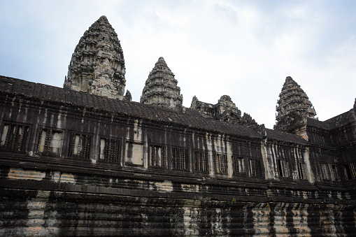 A beautiful view of Angkor Wat temple in Siem Reap, Cambodia