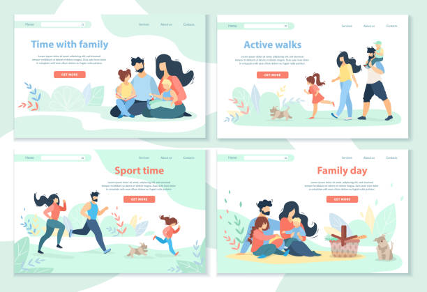 ð d» ñ ½ μ ½ d μ n ° - happy family stock illustrations