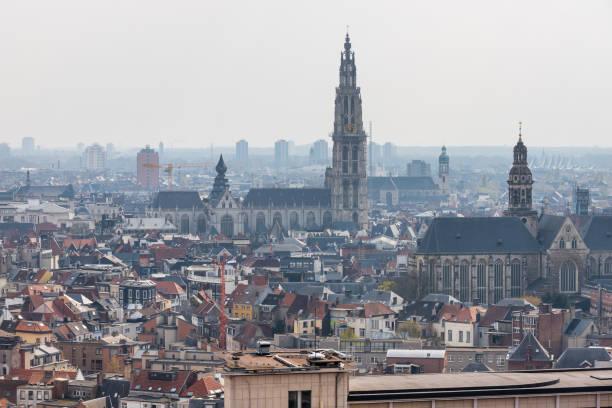 istock antwerpen belgium cityscape from above 1147960988