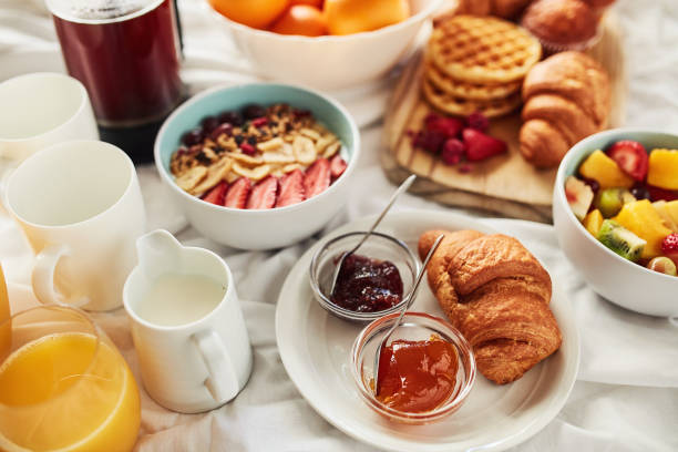 istock Breakfast in bed - the best way to say good morning 1147962392