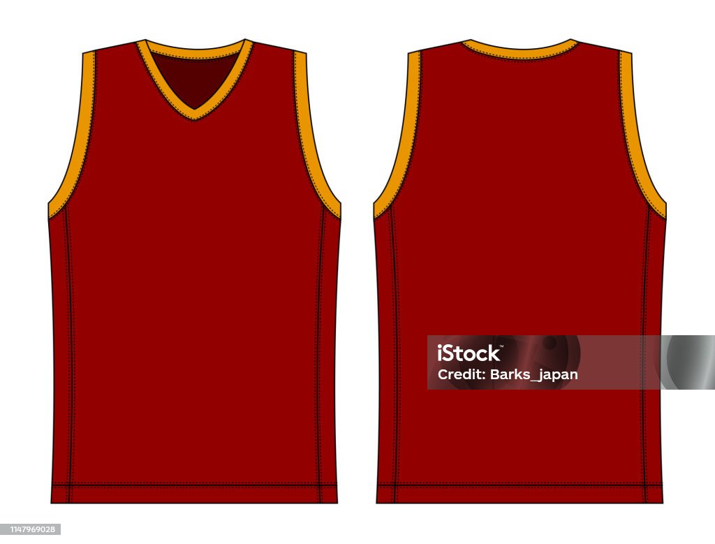 Basketball Jersey Tank Top Sport Illustration Stock Illustration - Download  Image Now - Basketball Uniform, Basketball - Sport, Sports Jersey - iStock