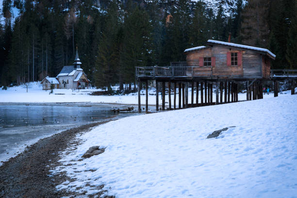 istock Braies Lake in winter 1147970323