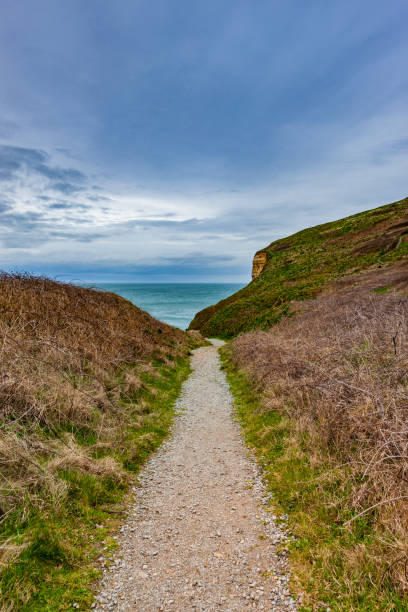istock Path to the coast at Atlantik Ocean 1147970934