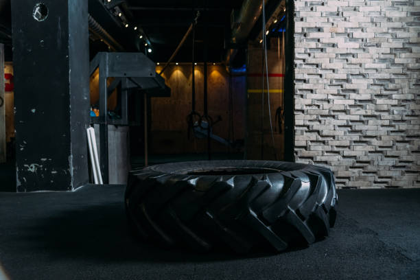 istock Interior of gym for training 1147974109