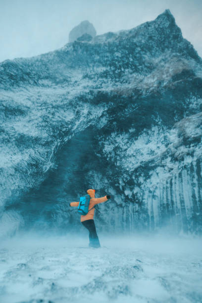 istock snowy hiker in the mountains 1147976516