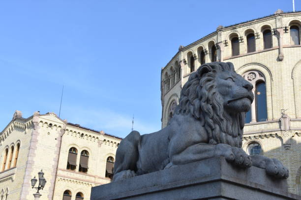 istock Storting Building-The Norwegian Parliament-Oslo-Norway 1147976827