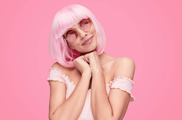 istock Dreamy woman looking at camera 1147978588