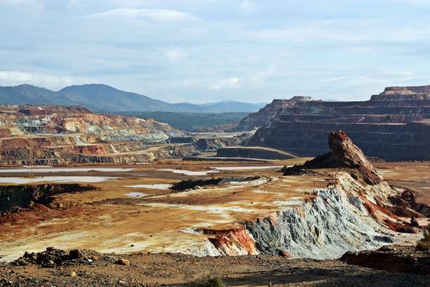 istock Abandoned open-pit mines in Huelva, Andalusia, Spain. 1147979355