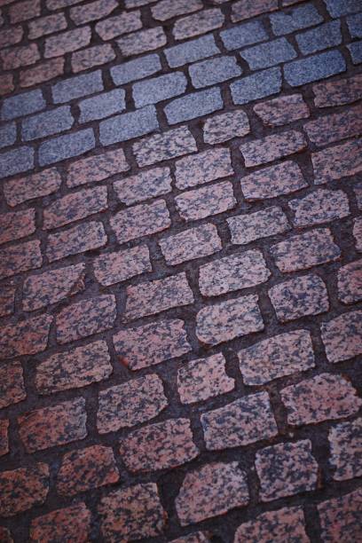 istock tiled pavement ground in the street 1147980931