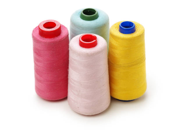 istock spools of thread for the textile industry 1147987093
