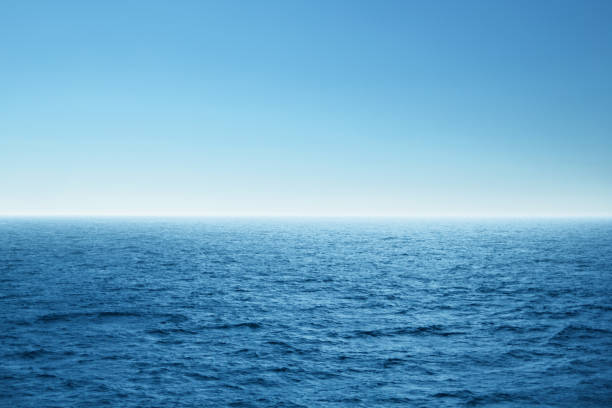 Blue open sea. Environment,travel and nature concept. Blue open sea. Environment,travel and nature concept. horizon stock pictures, royalty-free photos & images