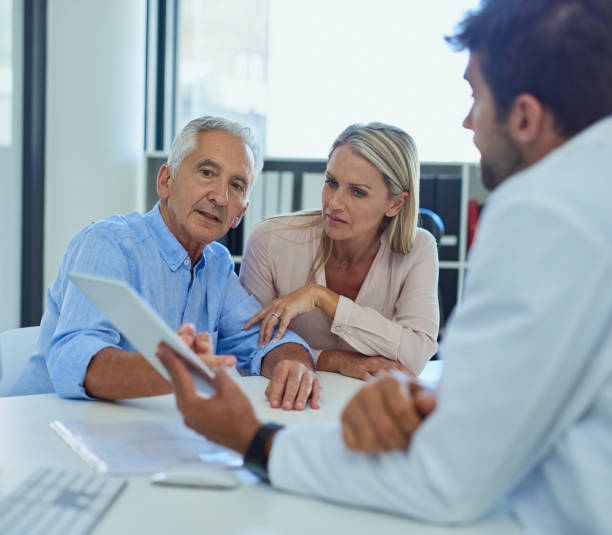 istock Technology helps better the understanding between doctor and patient 1147989802