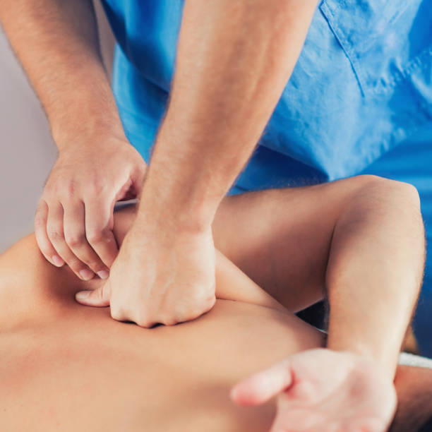 istock Close Up Of Back Massage 1147991034