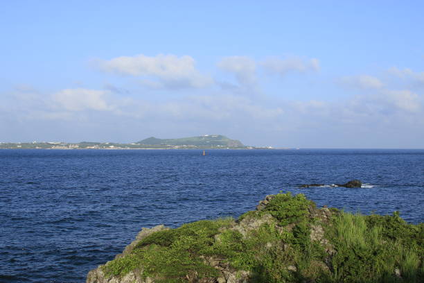 istock Jeju Coast, Sunrise coast, promenade 1147995723
