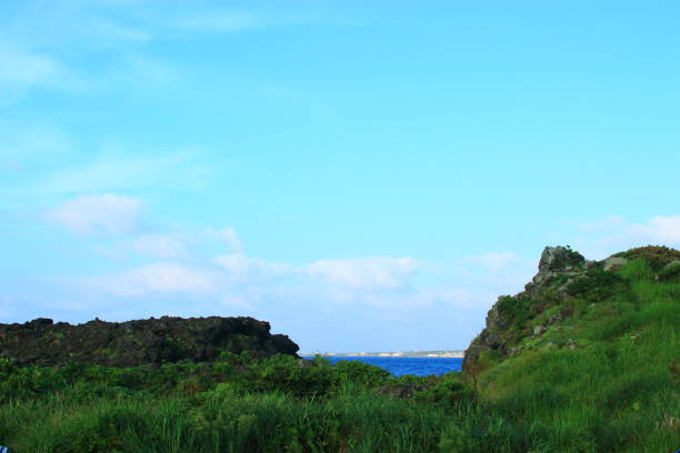 istock Jeju Coast, Sunrise coast, promenade 1147995766
