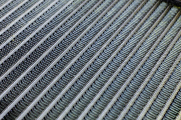 istock The Air Conditioning Coils car close up texture image. 1147996107