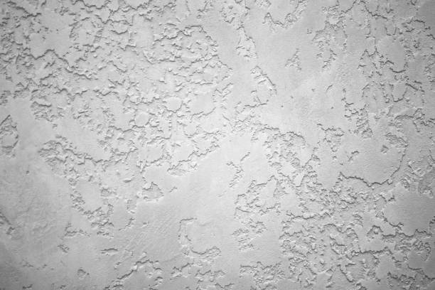 istock Gray textured plaster on the wall. Wall without seams modern gray decor. 1148002206